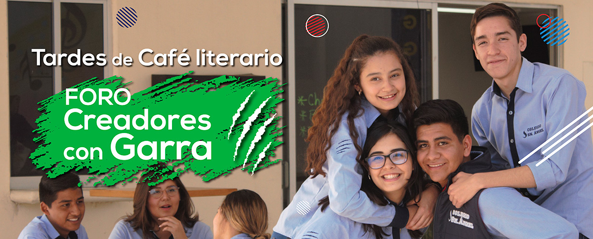 Café Literario - Creadores con Garra: Dirigido por alumnos de bachillerato